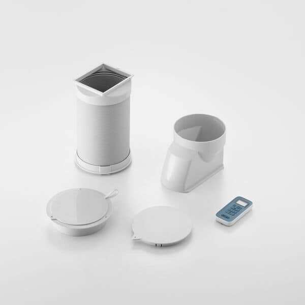 De'Longhi Pinguino Aire Acondicionado Portátil 65 Db Blanco