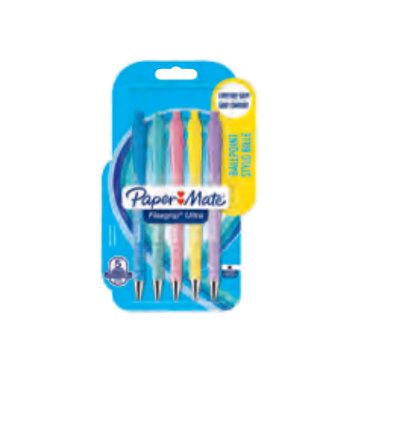 EAN 3026981529344 - Papermate FlexGrip Ultra Pastel Negro Bolígrafo Medio 5 pieza(s) imagen 3