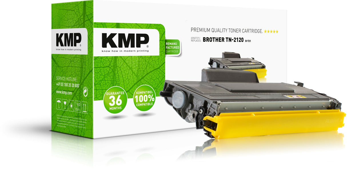 Kmp Toner Compatible Para Brother Tn-2120 Comp. Black 2600 S. B-T21