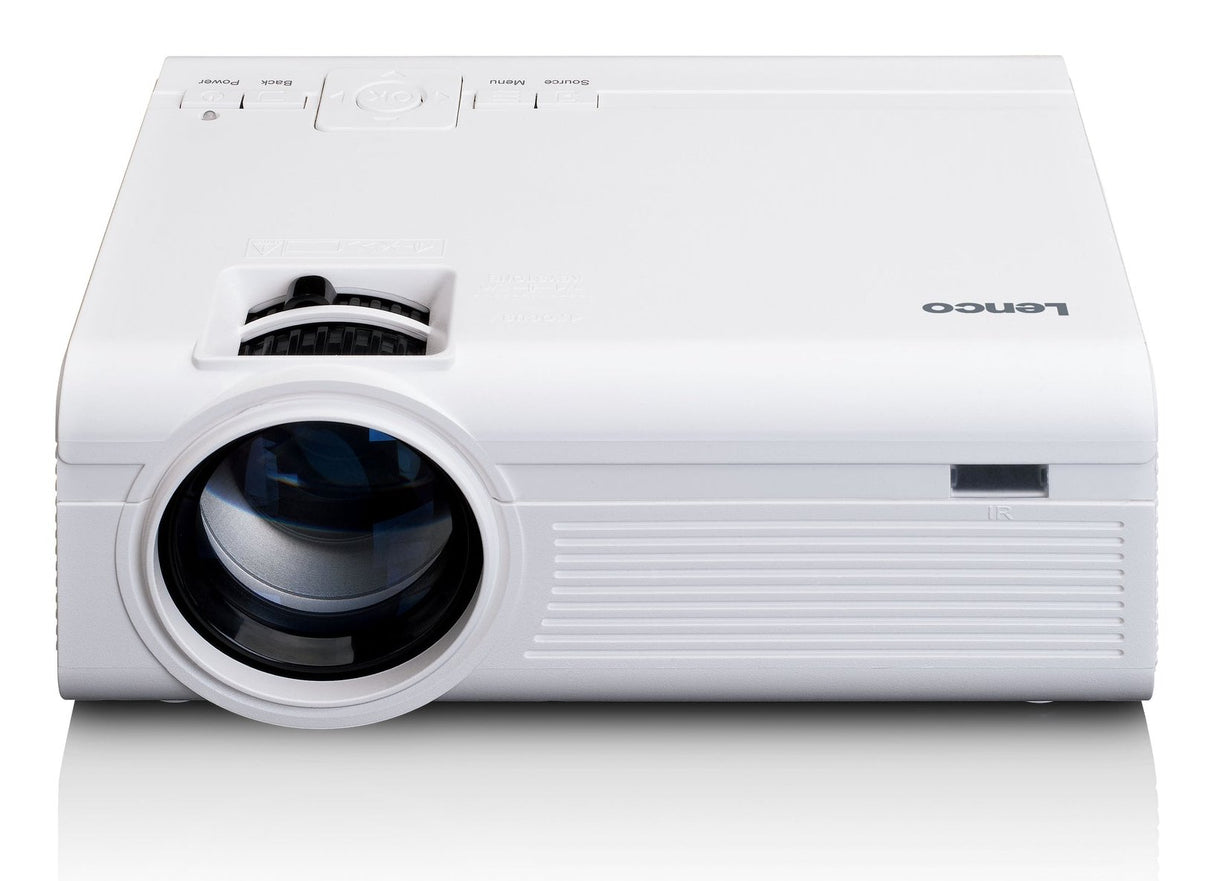 EAN 8711902085133 - Lenco LPJ-280WH videoproyector Proyector de alcance estándar 2800 lúmenes ANSI LCD 800x480 Blanco imagen 1