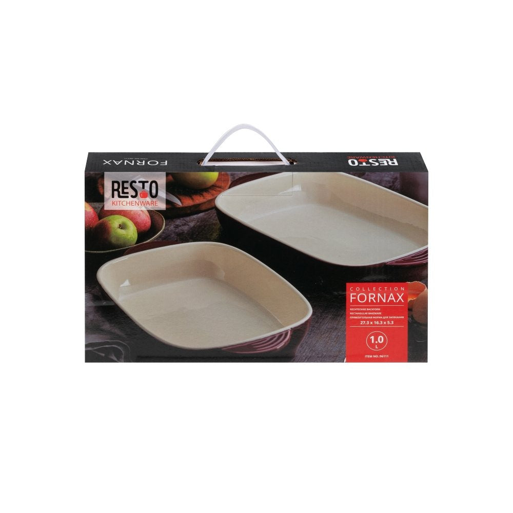 EAN 4260403576595 - Resto Kitchenware 96111 bandeja de horno 1 L Rectangular Cerámico Cazuela para hornear imagen 7