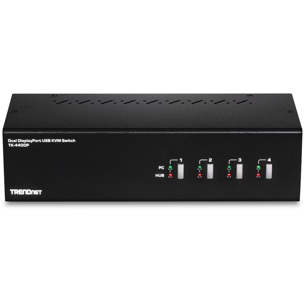 EAN 0710931170214 - Trendnet TK-440DP interruptor KVM Negro, Plata imagen 2