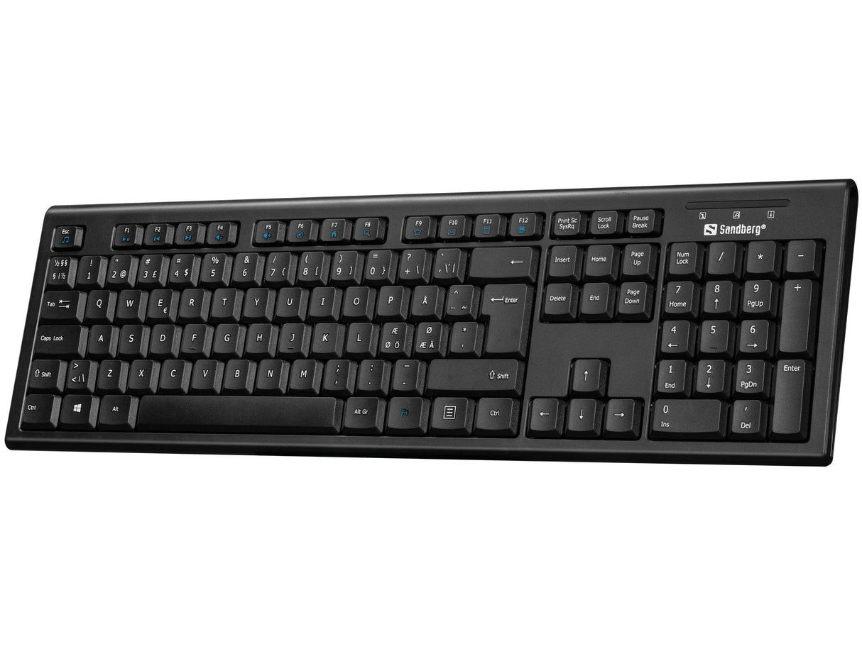 Sandberg Usb Wired Office Keyboard Nord