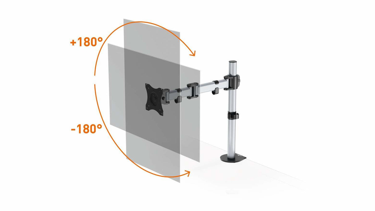 Durable 509423 Soporte Para Monitor 68,6 Cm (27") Abrazadera Plata