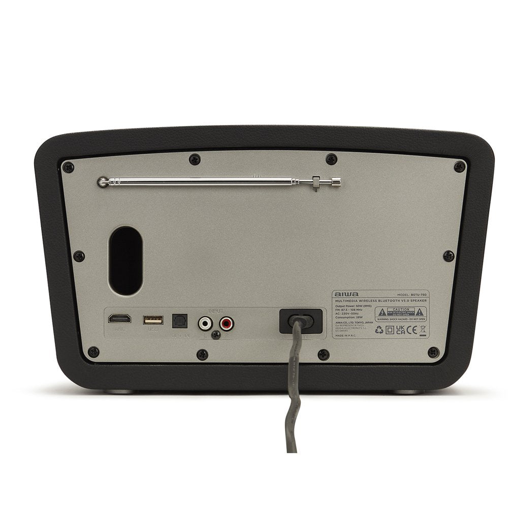EAN 8435256897159 - Aiwa BSTU-750BK altavoz Gris, Plata Inalámbrico 50 W imagen 4