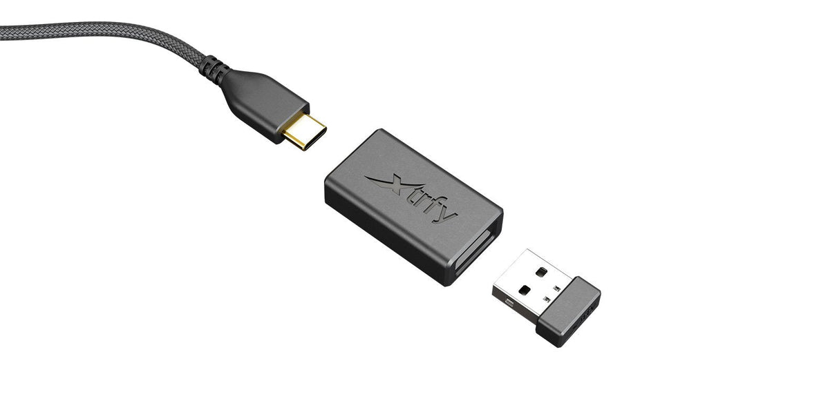Xtrfy M42w-Rgb-Black Ratón Ambidextro Usb Tipo A Óptico 16000 Dpi