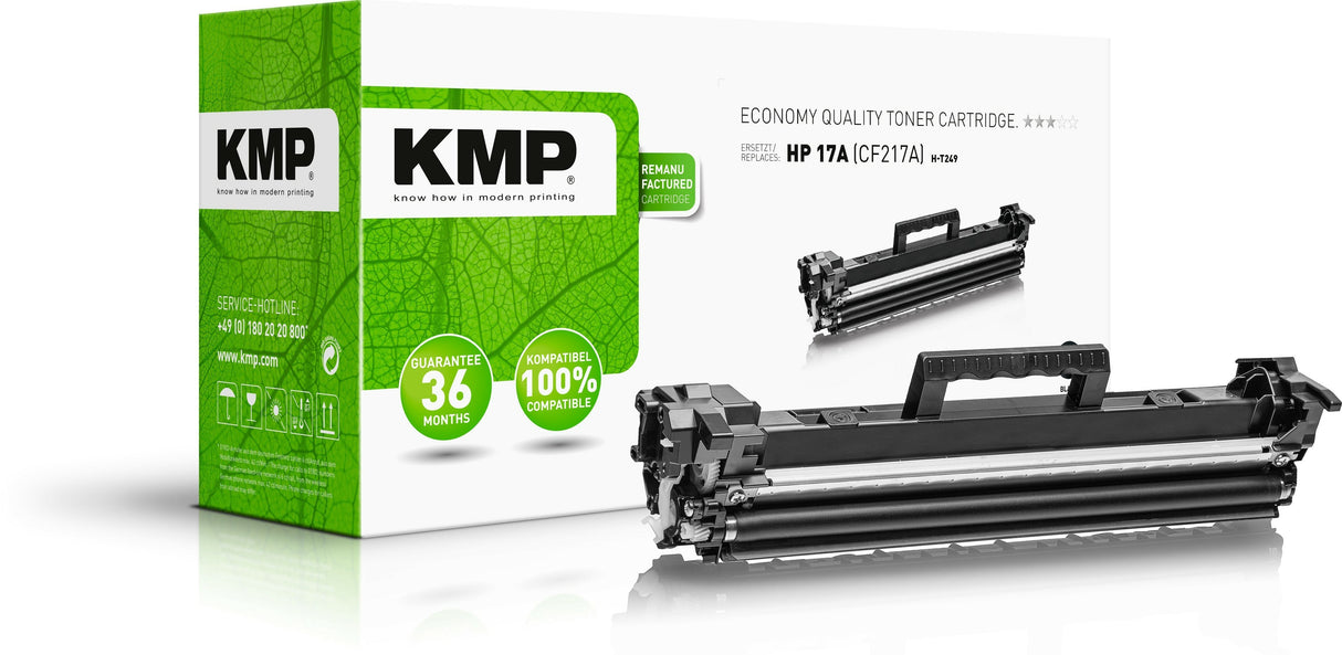 Kmp Toner Hp Cf217a Negro 1.600 S. H-T249 Remanufa Extern Retail