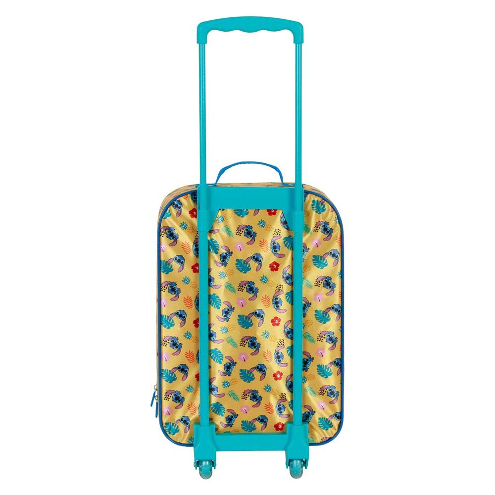 Maleta Trolley 3d Ocean Stitch Disney 52cm