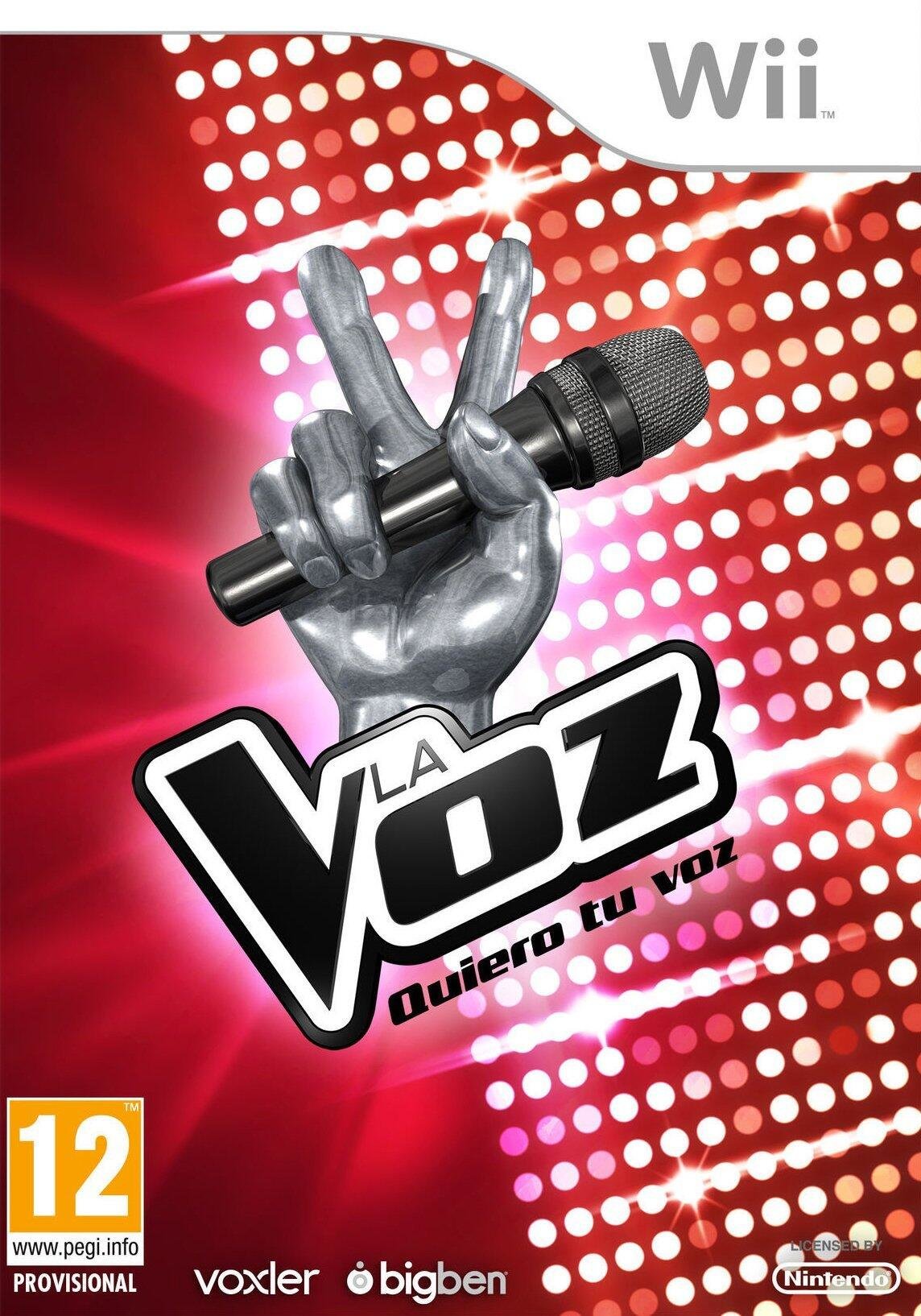 Juego La Voz Quiero Tu Voz Wii