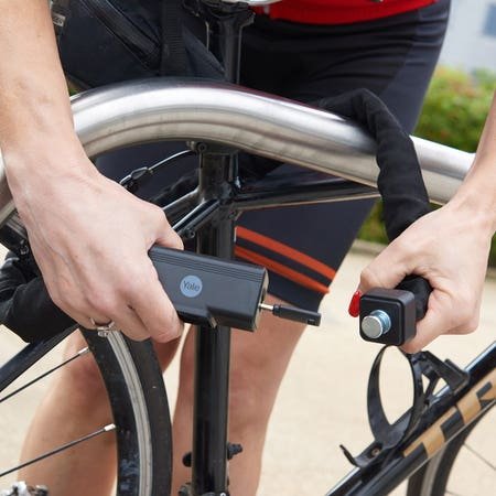 EAN 5052847132838 - Yale YCHK0/8/90/2 candado para bicicleta Negro 900 mm Candado con cadena imagen 5