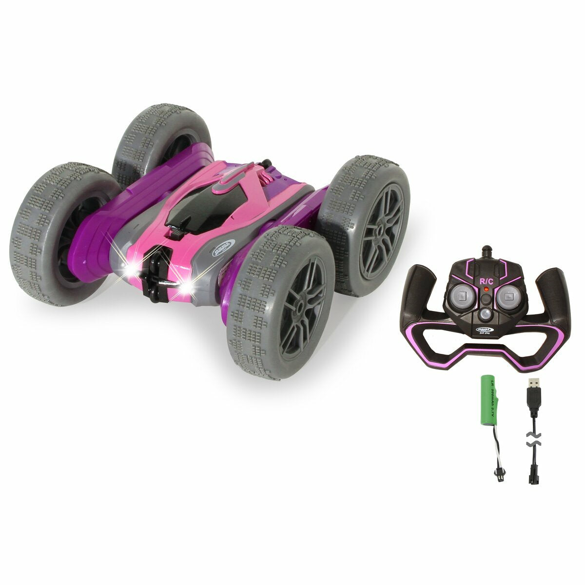 Jamara Coche De Acrobacias Spinx 2,4ghz Violeta Rosa