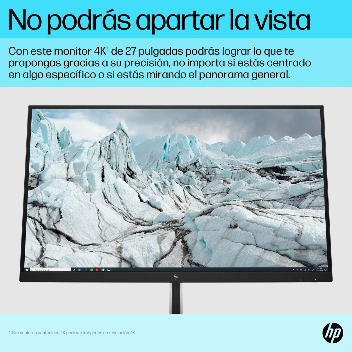 EAN 0196786294556 - HP E-Series E27k G5 4K USB-C Monitor pantalla para PC 68,6 cm (27") 3840 x 2160 Pixeles 4K Ultra HD LCD N imagen 9