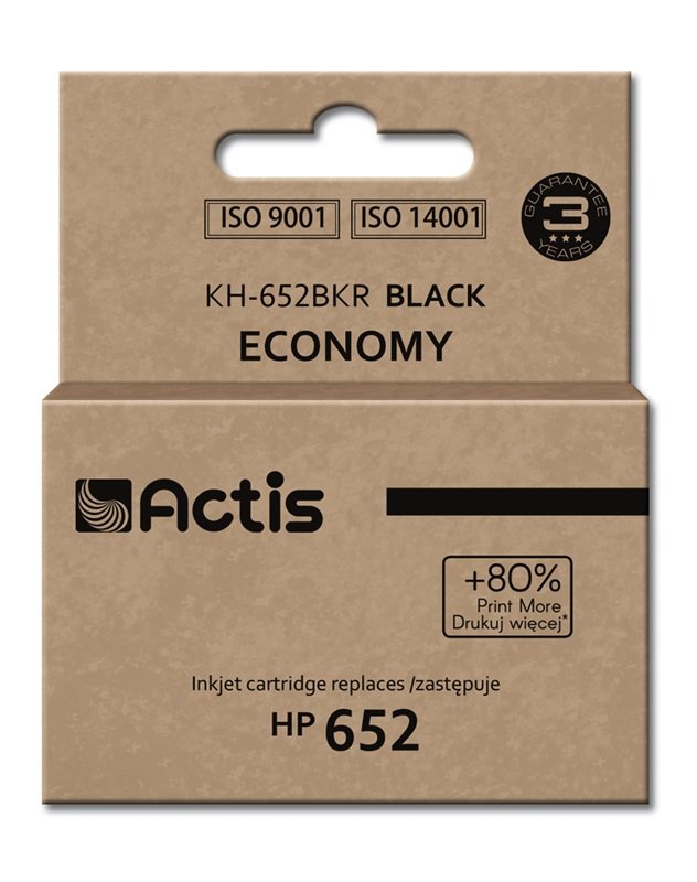EAN 5901443103011 - Actis KH-652BKR cartucho de tinta 1 pieza(s) Compatible Rendimiento estándar imagen 1