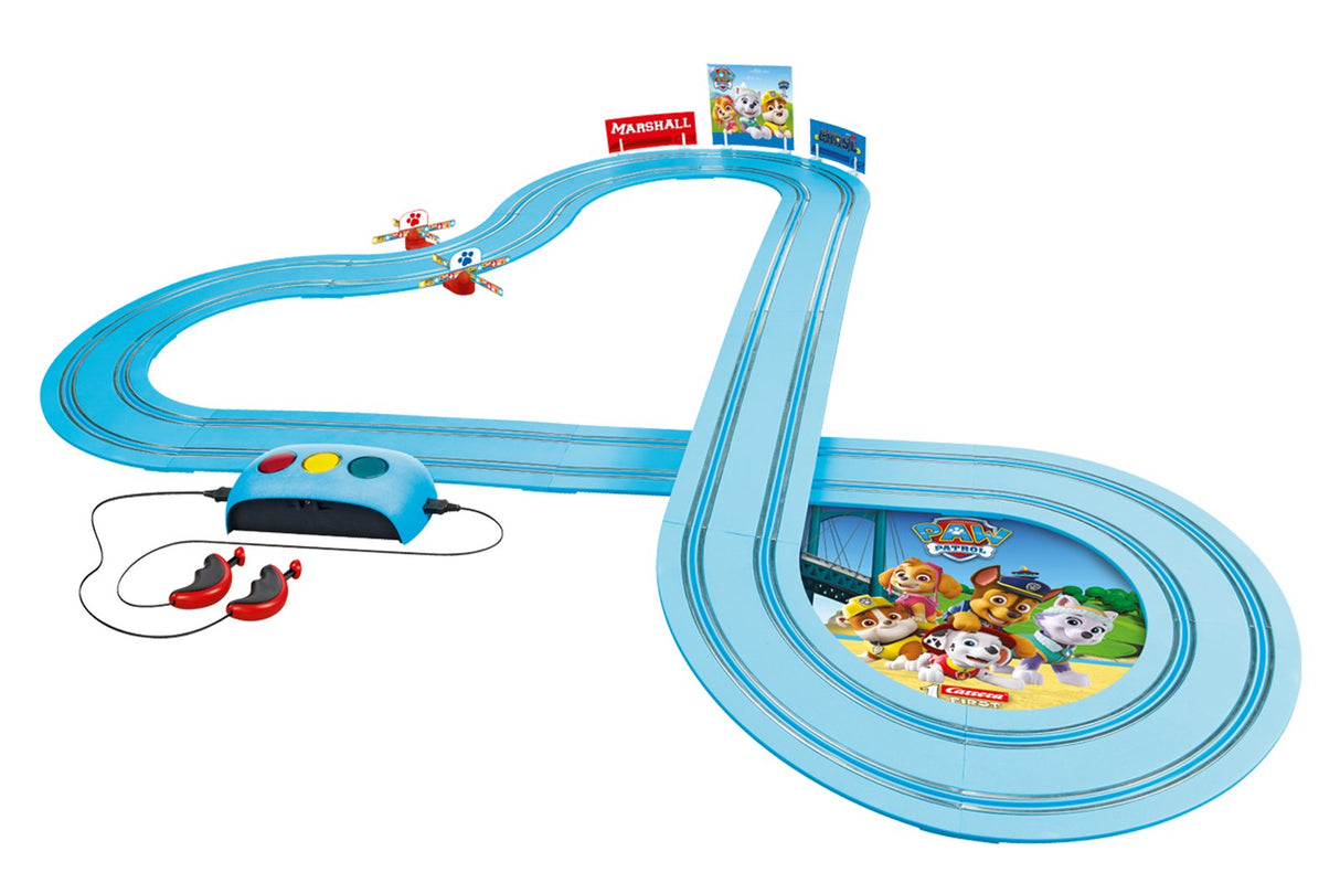 Carrera Paw Patrol Race N Rescue Pista Para Vehículos De Juguete De Plástico