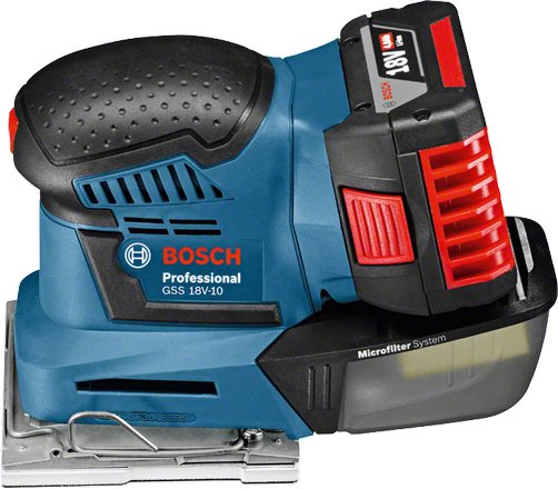 Bosch Gss 18v-10 Lijadora Portátil