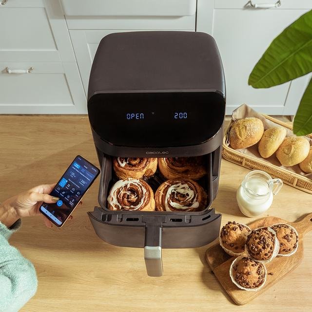 EAN 8435484032827 - Cecotec FoodCourt Sencillo 11 L Independiente Freidora de aire caliente Negro imagen 8