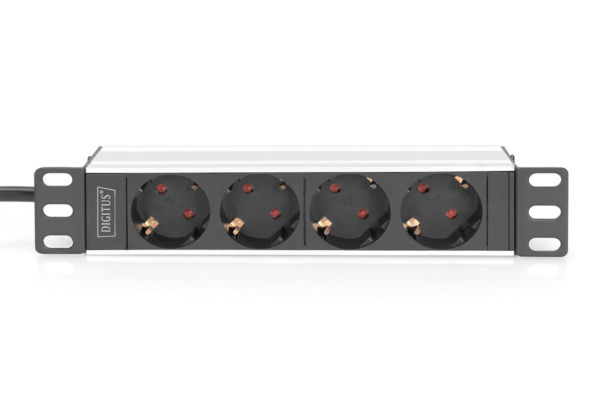 EAN 4016032474777 - Digitus DN-95418 unidad de distribución de energía (PDU) 4 salidas AC 0U/1U Negro imagen 5