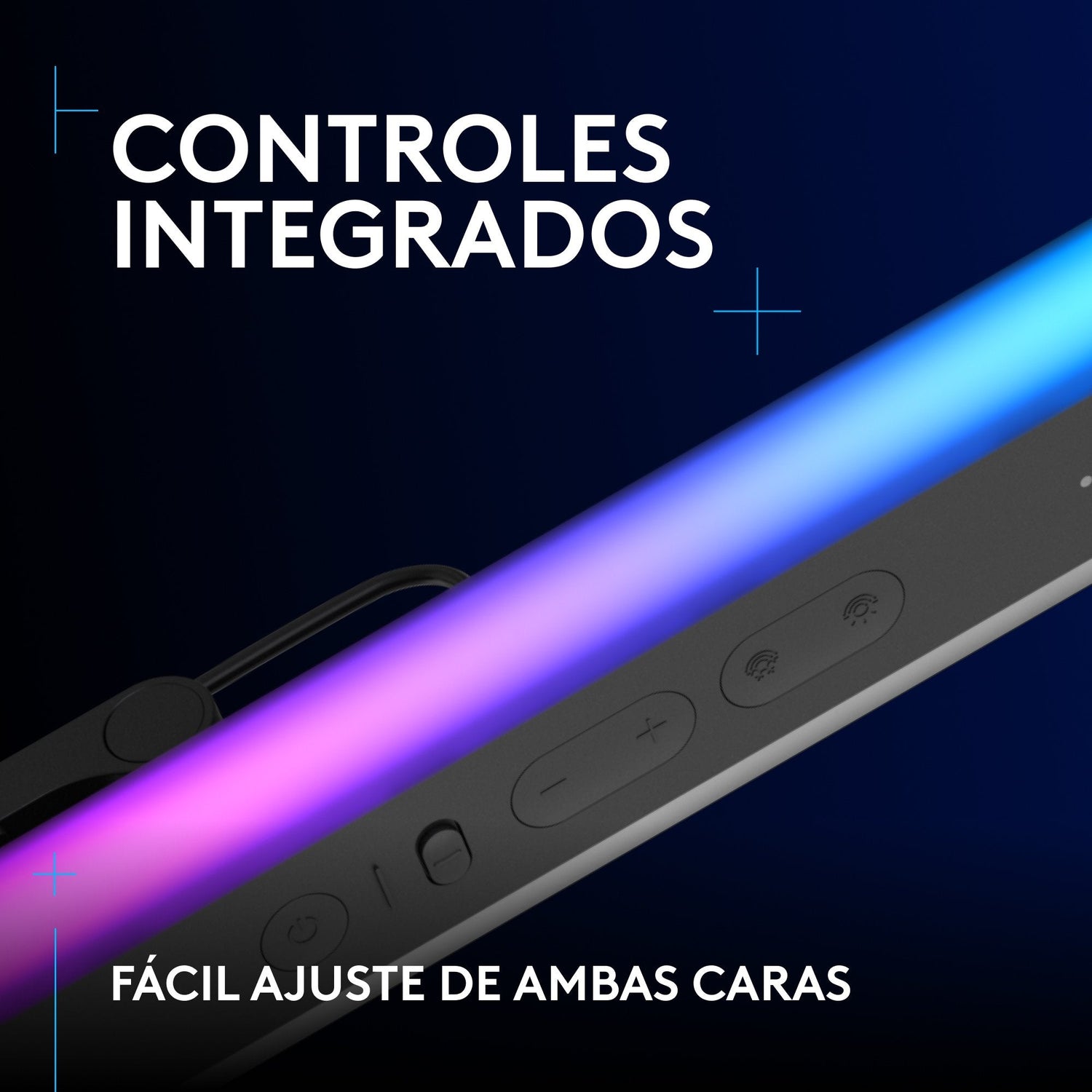 Logitech G Litra Beam Lx, Luz Led Principal Premium Para Streaming, Rgb De Doble Cara Con Truesoft, Para Streaming, Difusión, Lightsync, Bluetooth, Usb, Pc/Mac  Grafito