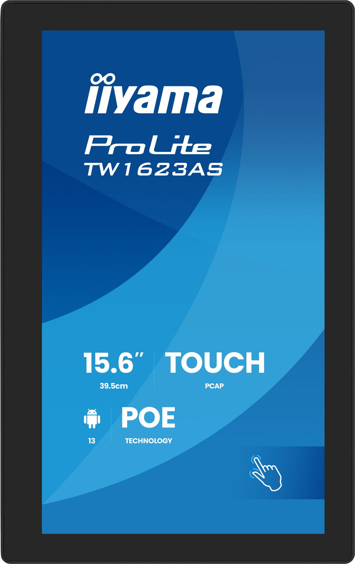 EAN 4948570126934 - iiyama TW1623AS-B3P pantalla para PC 39,6 cm (15.6") 1920 x 1080 Pixeles Full HD LED Pantalla táctil Negr imagen 4
