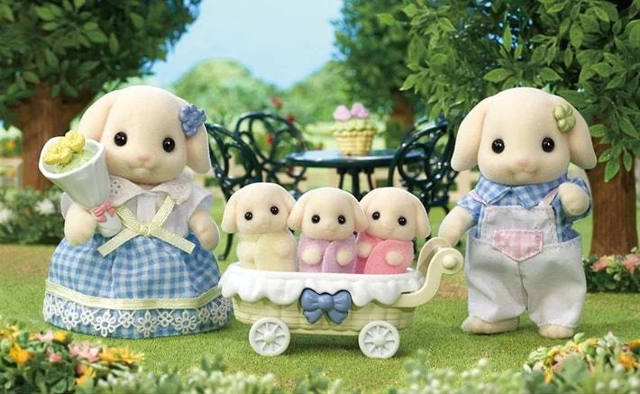 Epoch Sylvanian Families - Kaninchen Familie 5735