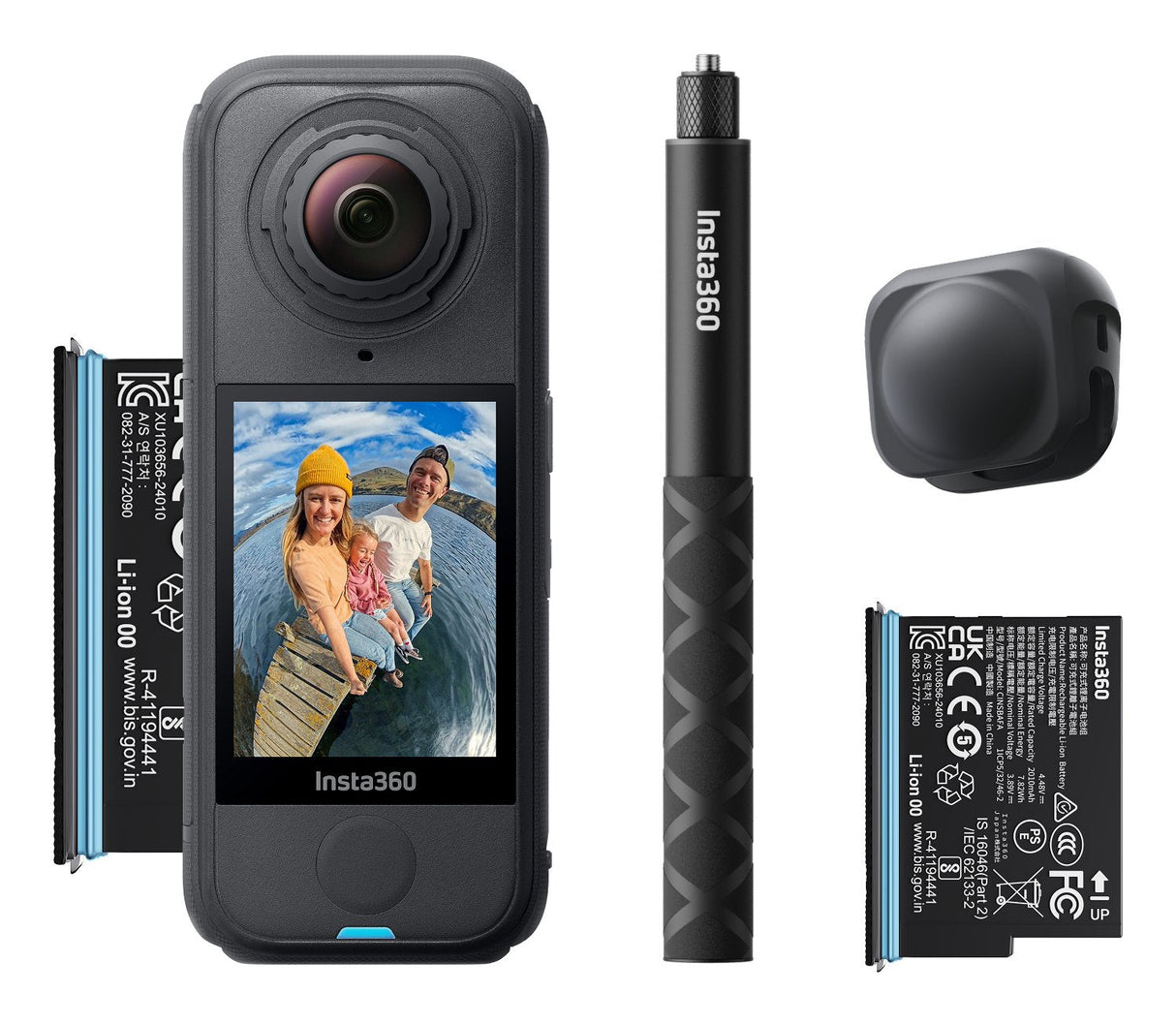 Insta360 X4 Air Starter Bundle: Cámara Esférica De 360° Con Un Conjunto De Accesorios