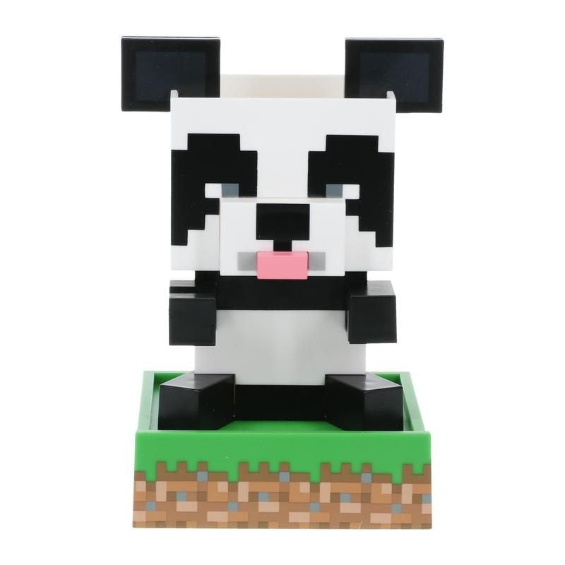 Figura Panda Minecraft - Organizador Escritorio