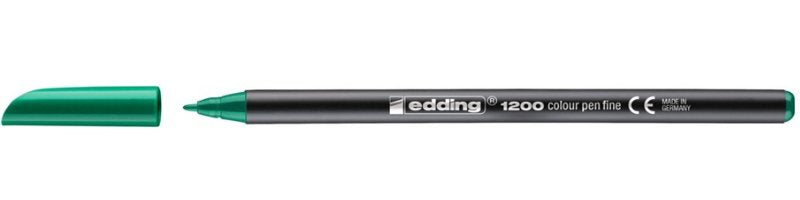 Edding Verde 4-1200004 Edding 1200, Rotulador 1200, Verde