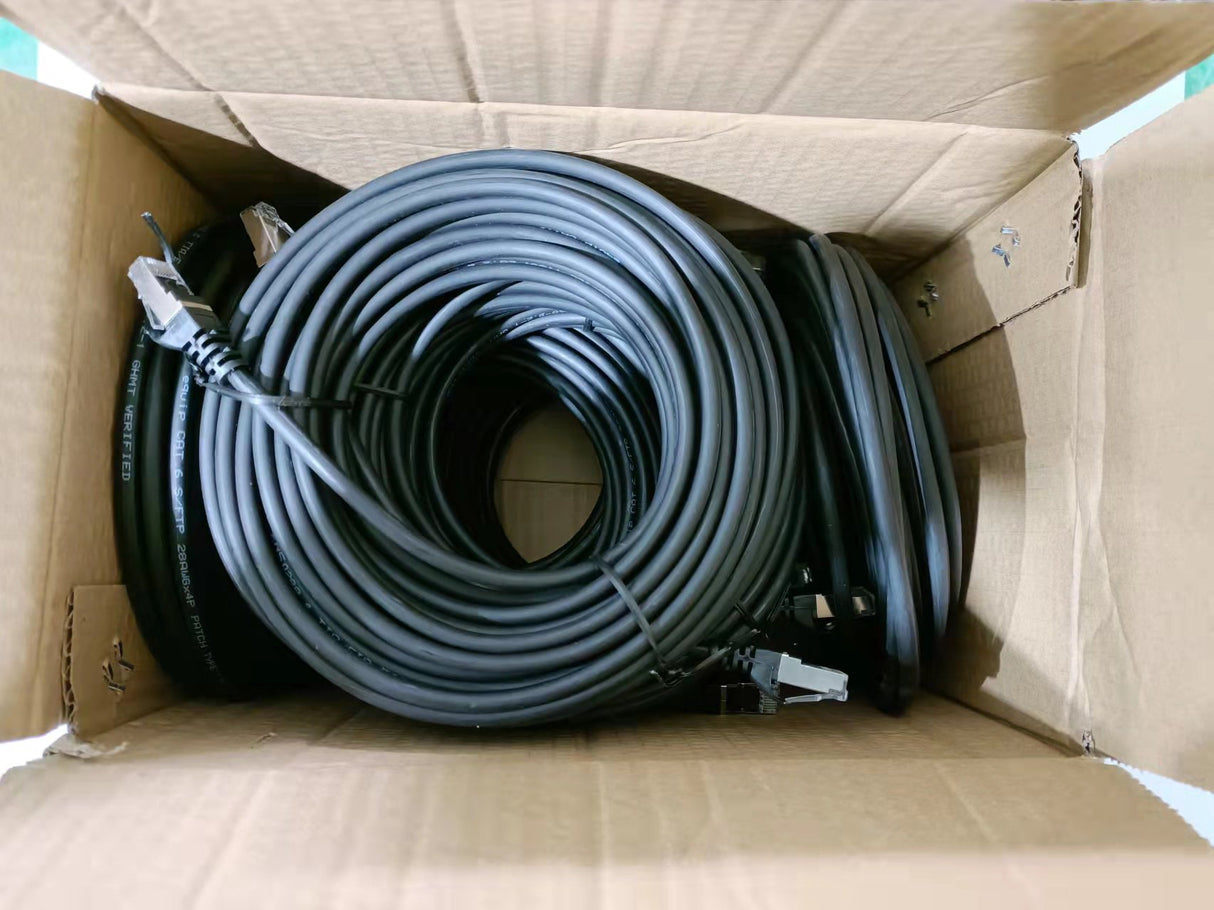 EAN 4015867227480 - Equip 635593 cable de red Negro 0,25 m Cat6 S/FTP (S-STP) imagen 2