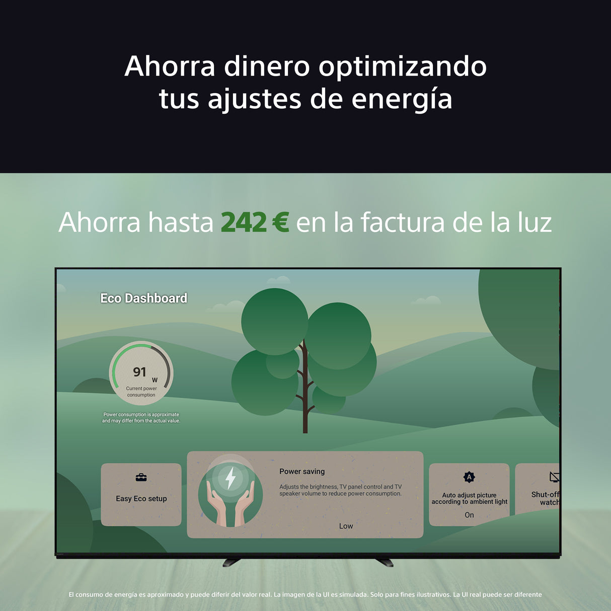 Televisor Sony Fwd-55xr80 55" 4k Ultra Hd Smart Tv Wifi Negro