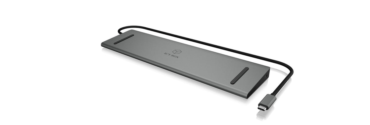 EAN 4250078169680 - ICY BOX IB-DK2106-C Alámbrico USB 3.2 Gen 1 (3.1 Gen 1) Type-C Antracita, Negro imagen 3
