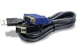 EAN 0710931304367 - Trendnet TK-CU15 cable para video, teclado y ratón (kvm) Negro 4,5 m imagen 1