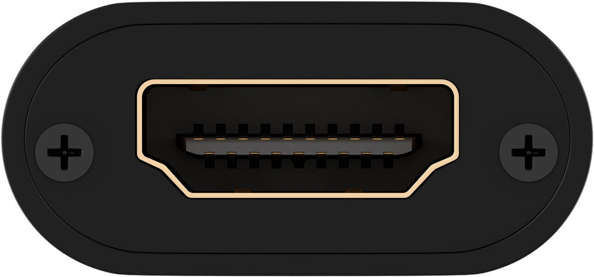Amplificador De Señal Hdmi 4k A 30 Hz De Goobay, Extensión Hdmi Negra 58491