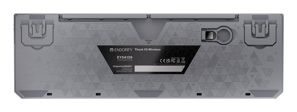 EAN 5903018666426 - ENDORFY Thock V2 teclado Juego USB + RF Wireless + Bluetooth QWERTY Inglés de EE. UU. Gris imagen 17