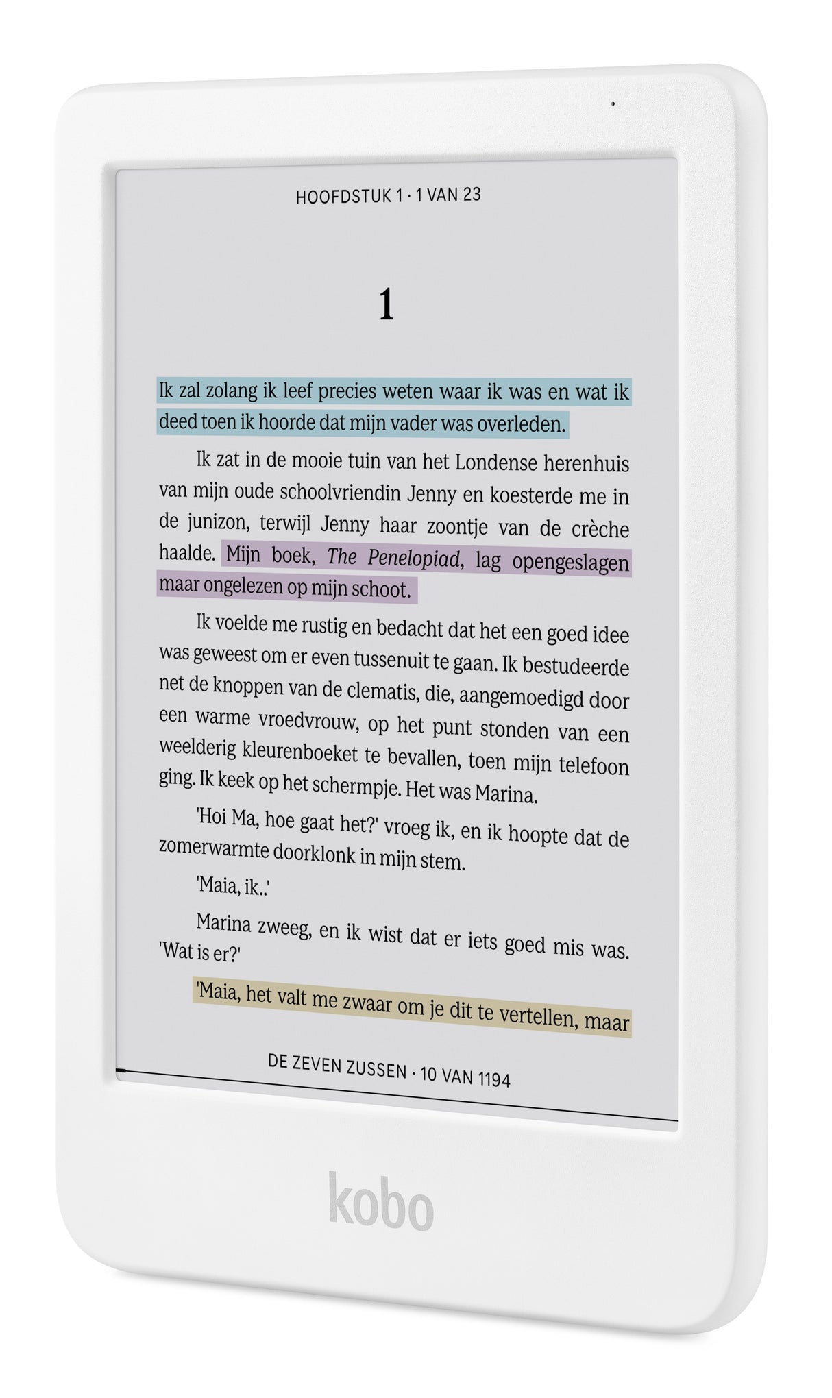 EAN 681495010042 - Kobo Clara Colour lectore de e-book Pantalla táctil 16 GB Wifi Blanco imagen 2