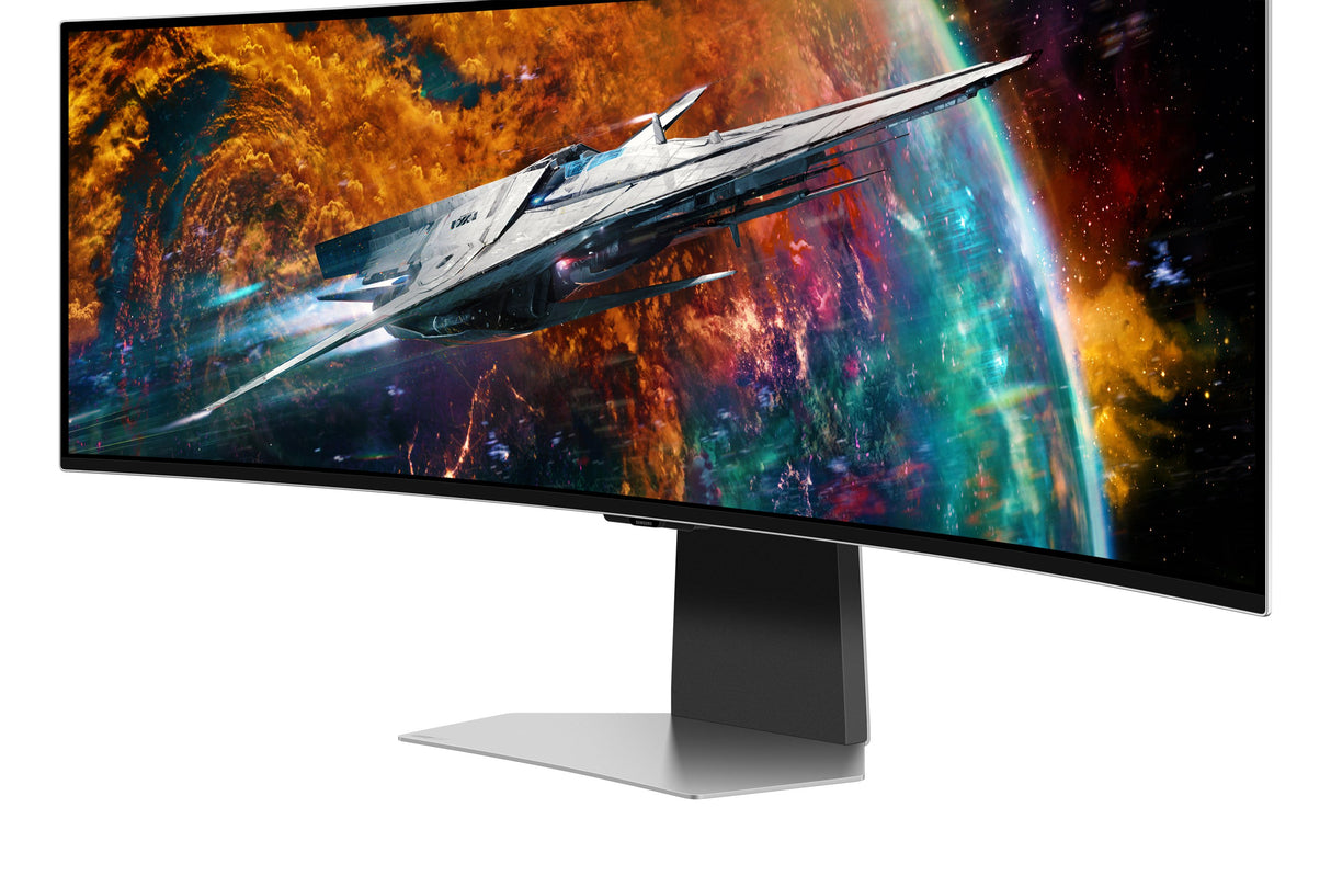 EAN 8806094972566 - Samsung G95SC pantalla para PC 124,5 cm (49") 5120 x 1440 Pixeles Dual QHD OLED Plata imagen 4