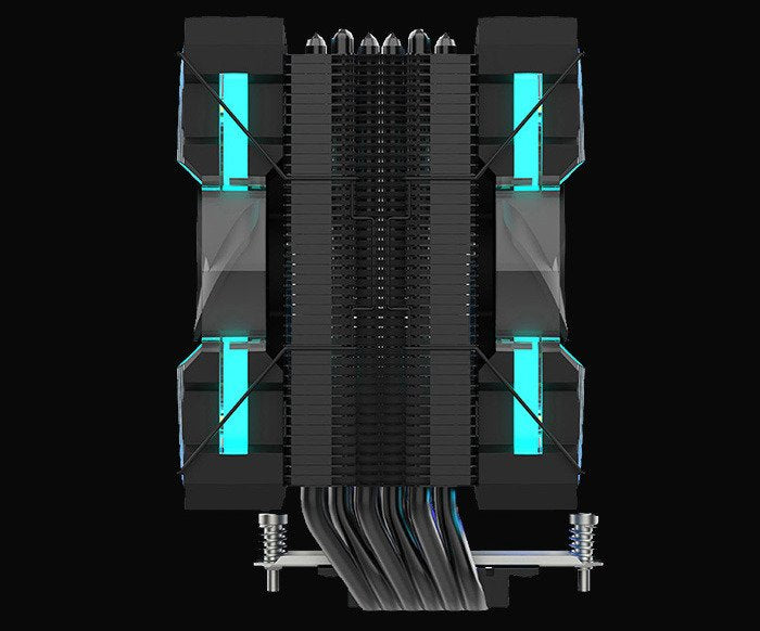 Coolbox Gaming Disipador Cpu Argb 6 Heatpipes 240w Tdp