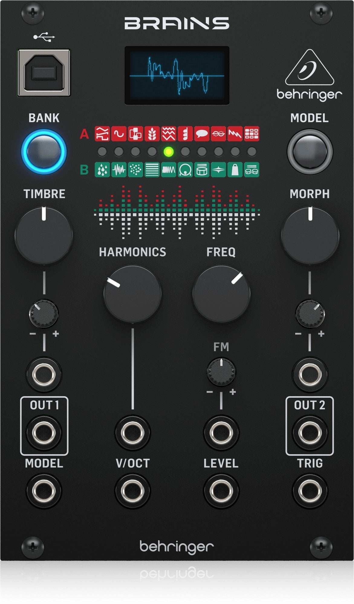 Behringer Brains - Módulo Oscilador Multimotor Para Eurorack