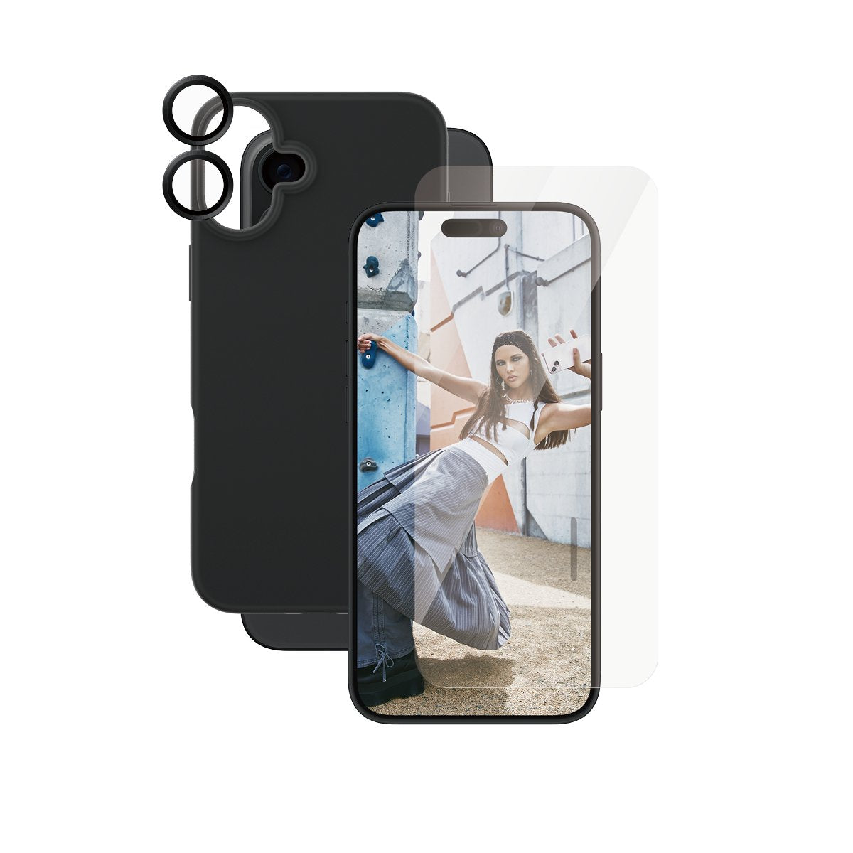 Panzerglass Care Fashion 3in1 Bundle Iphone 16 Plus