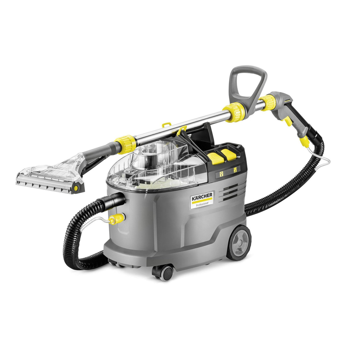 EAN 4054278681221 - Kärcher 1.101-702.0 máquina de limpieza de alfombras Caminar-detrás Profundo Negro, Gris, Amarillo imagen 2