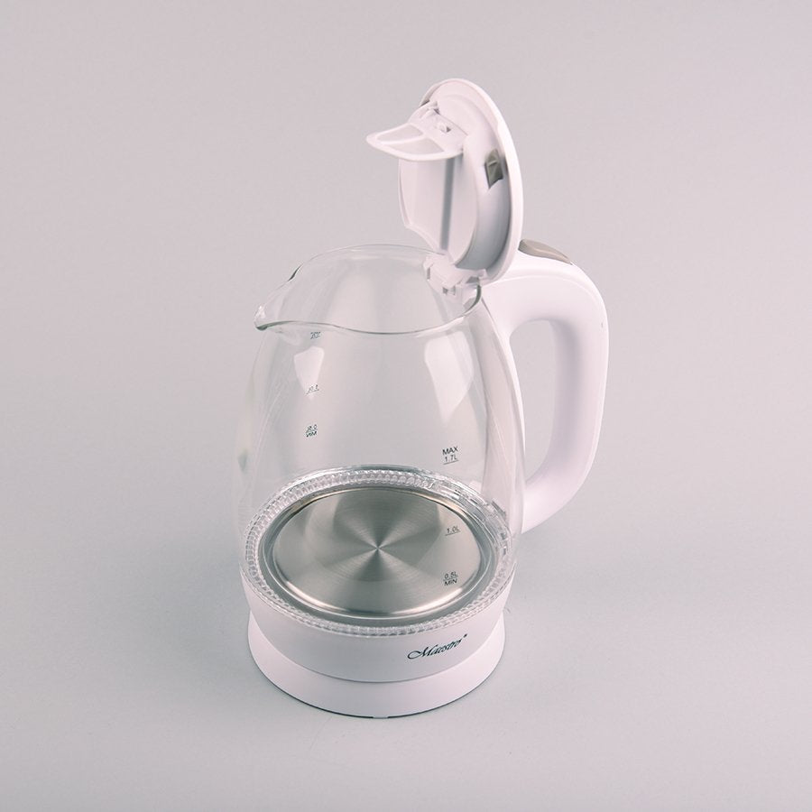 Hervidor Elektryczny Szklany 1,7l 2200w Mr-063-White