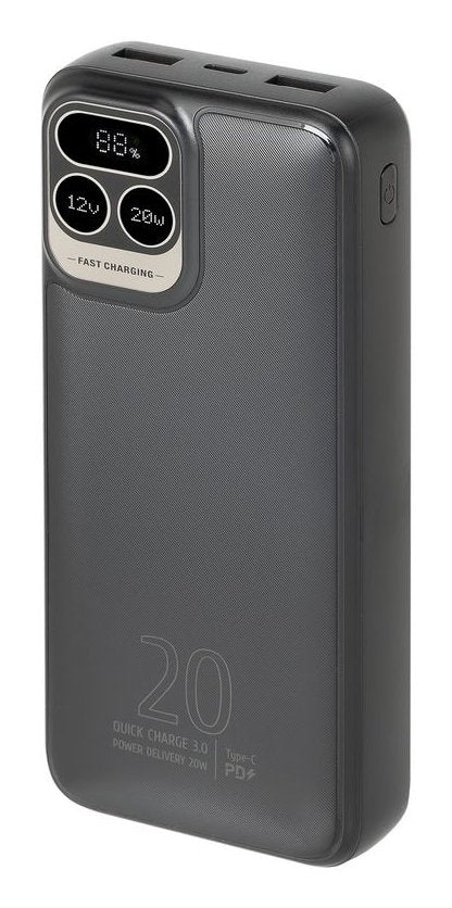 Rivacase Powerbank Va2521 20000mah Qc/Pd/Lcd 20w