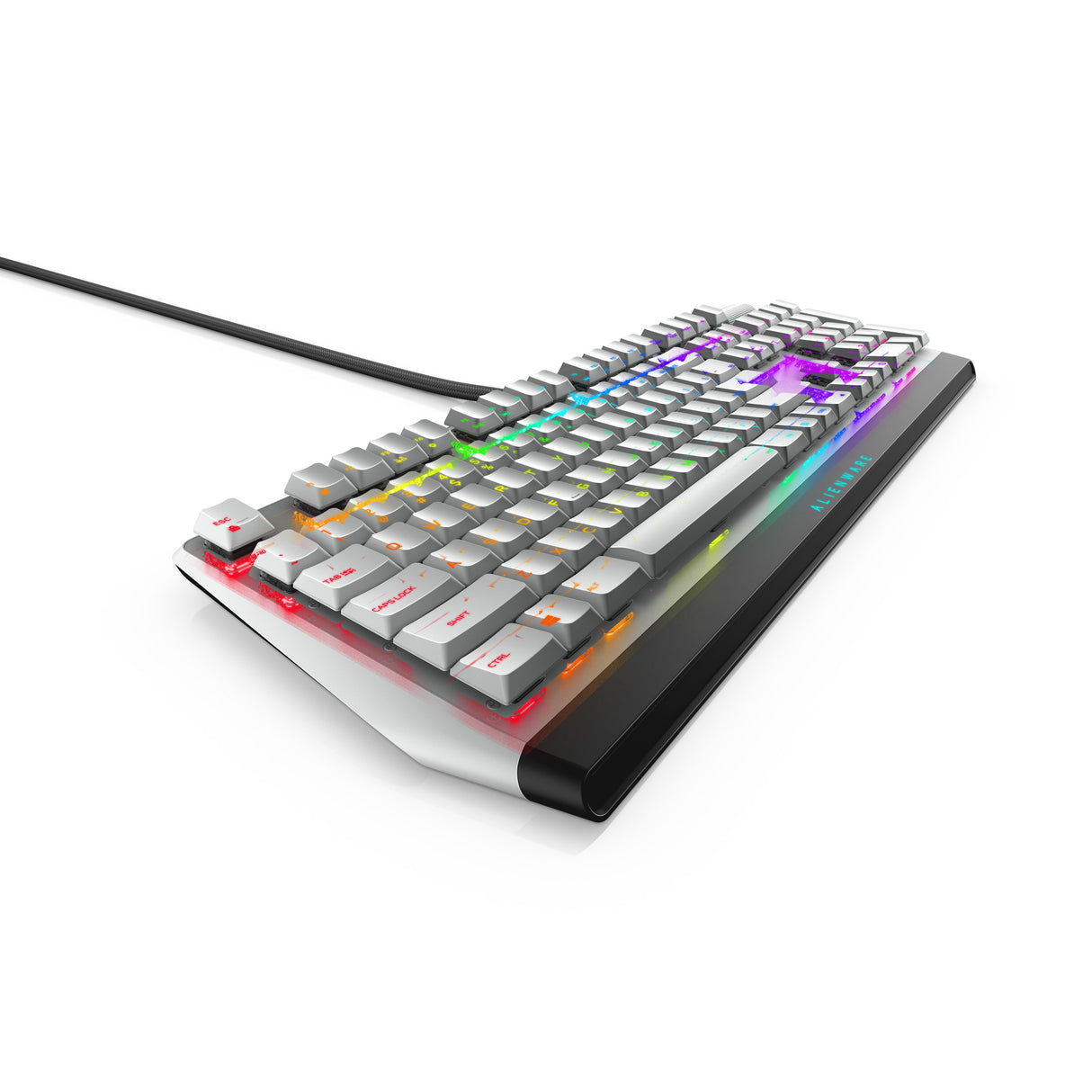 EAN 0884116349419 - Alienware AW510K teclado Juego USB Negro, Blanco imagen 2