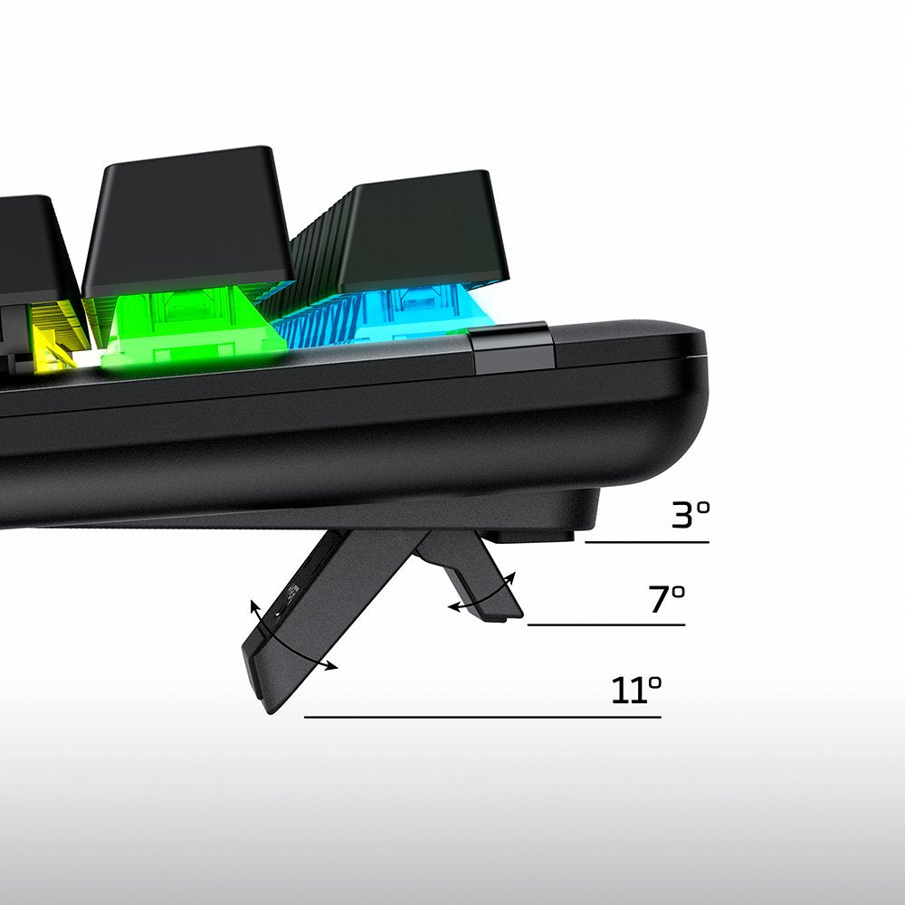 EAN 0196188049129 - HyperX Alloy Origins - Mechanical Gaming Keyboard - HX Aqua (US Layout) (HX-KB6AQX-US) teclado Juego USB  imagen 3