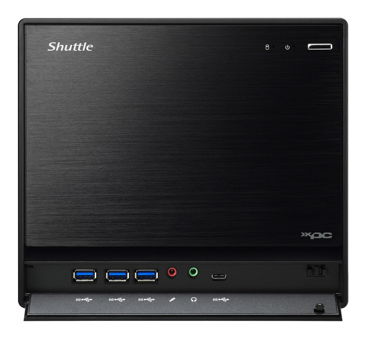 EAN 0887993005447 - Shuttle XPC cube SW580R8 PC/estación de trabajo barebone Cubo Negro Intel W580 LGA 1200 (Socket H5) imagen 5