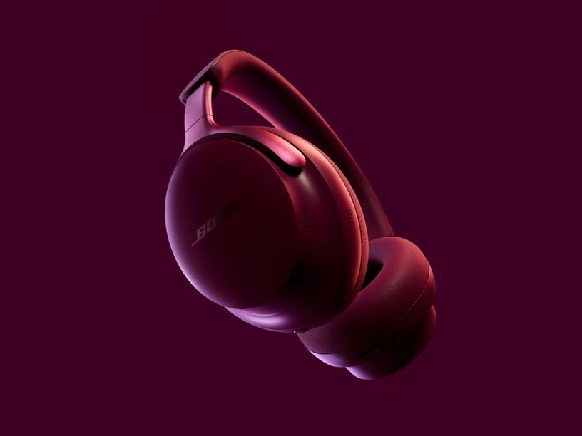 Bose Quietcomfort Ultra Headphones Over-Ear-Kopfhörer, Deep Plum