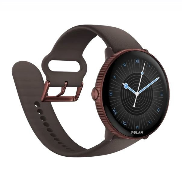 Polar Ignite 3 Titanium Leather- And Silicone Band