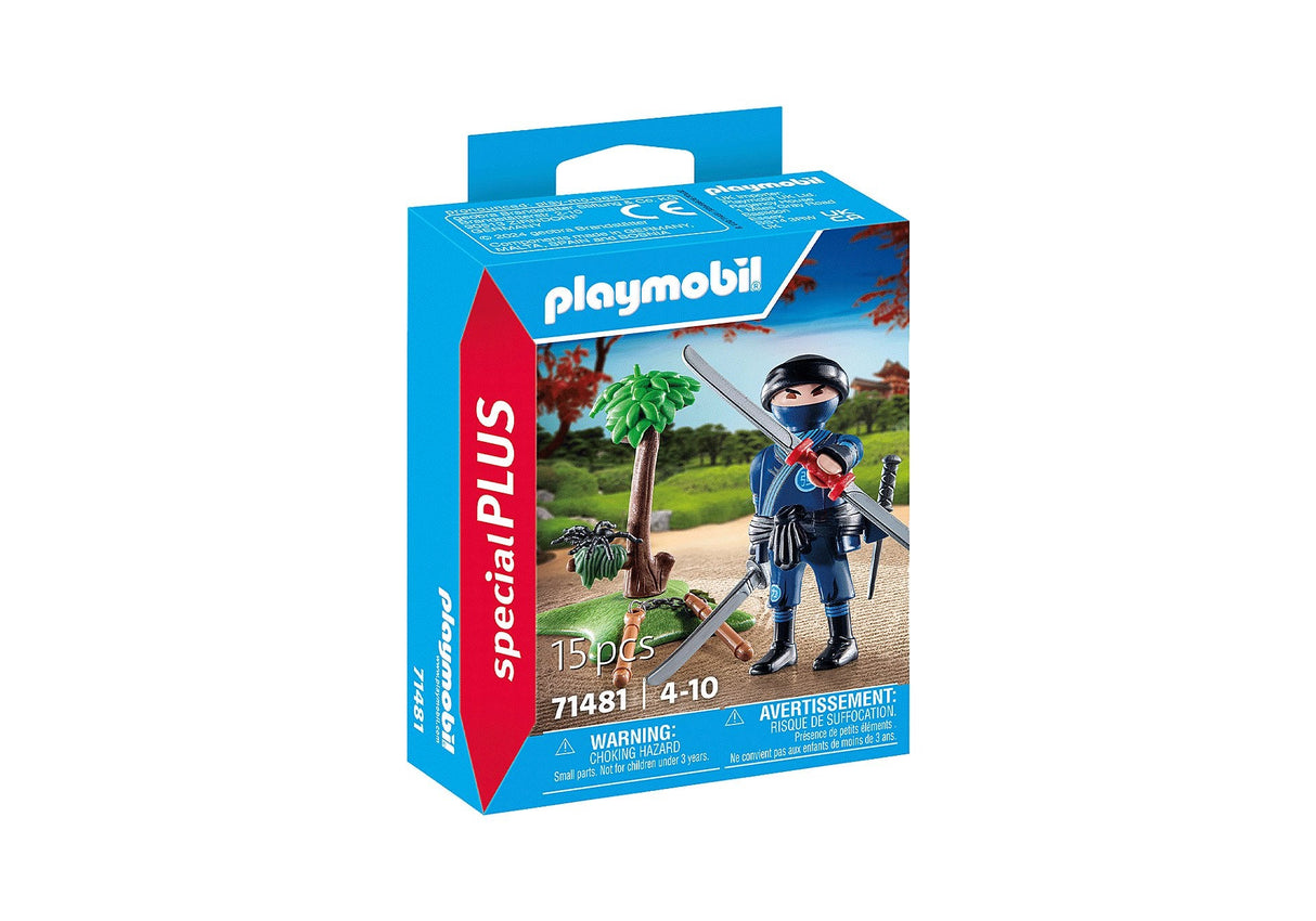 Playmobil 71481 Specialplus Ninja Con Equipo