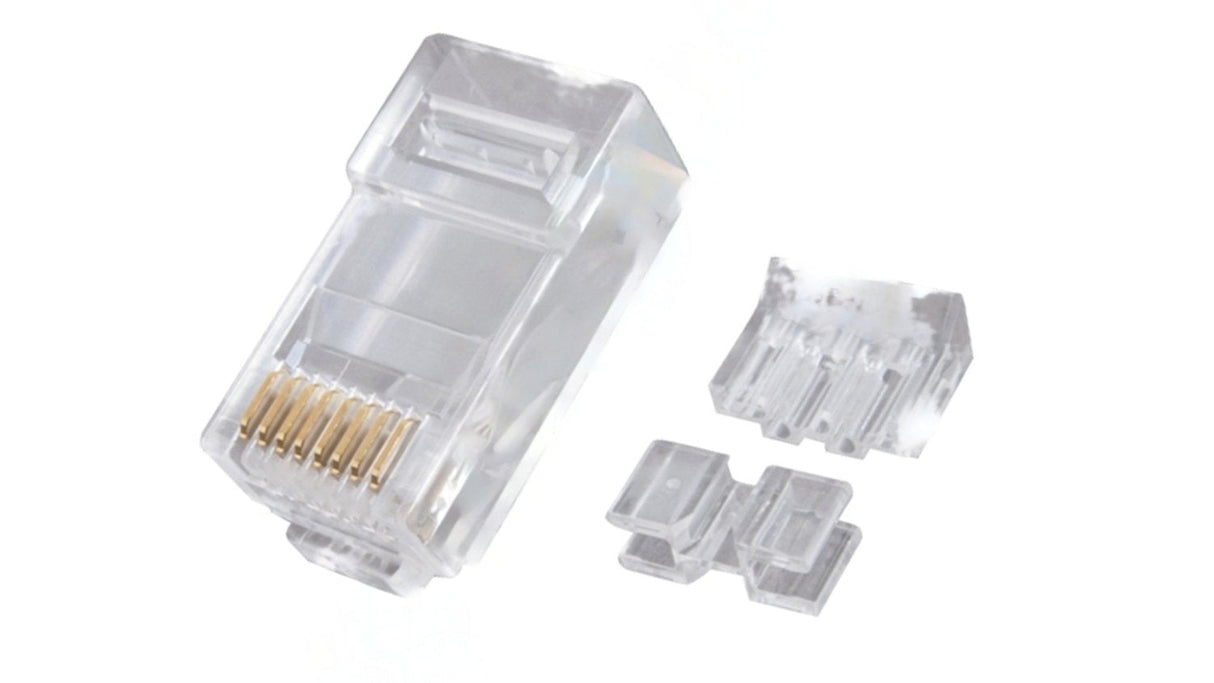 Pashak Conector Rj45 Cat. 6a Utp Con Guia Awg24 (Pack 10)
