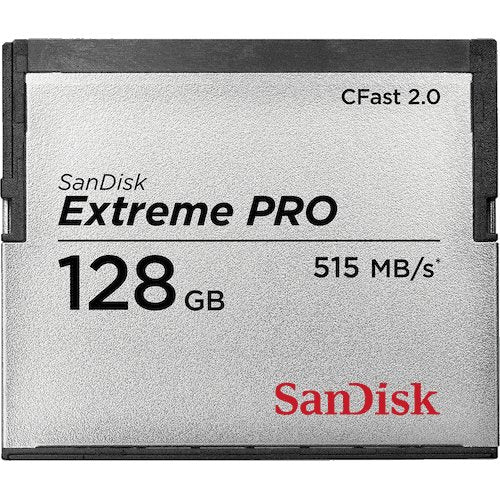 Sandisk Extreme Pro 128gb Cfast2.0 4k (4096 X 2160p) 550 Mb/S  Sdcfsp-128g-G46d