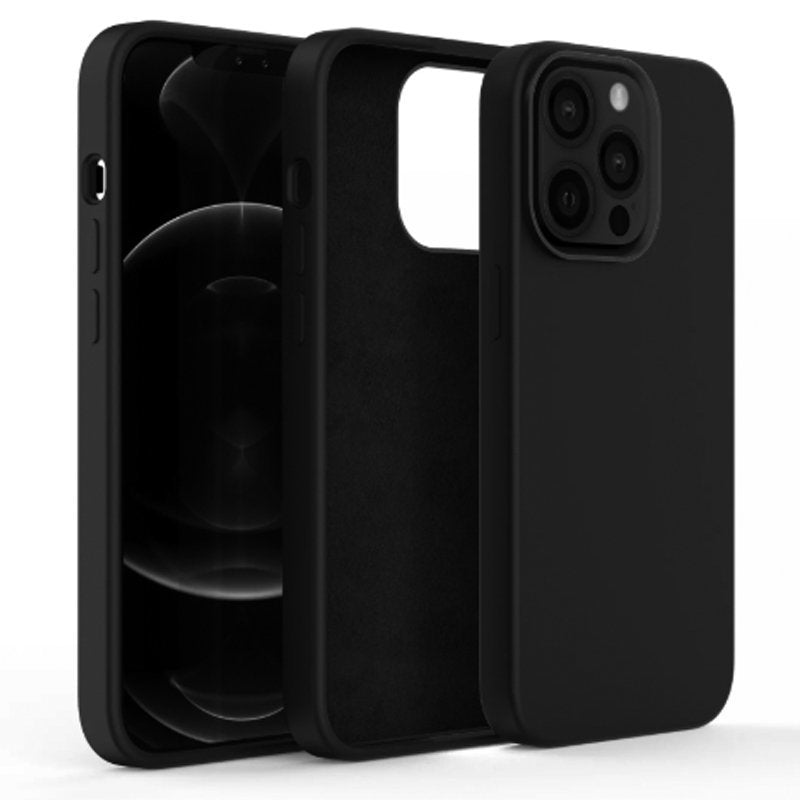 4smarts Liquid Funda De Silicona Cupertino Para Apple Iphone 14 Negro